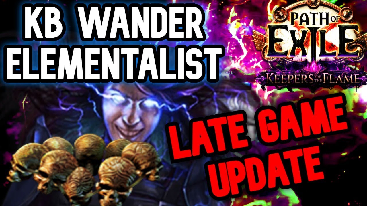 PoE 3.27 Kinetic Blast Elementalist Late Game Update Build Guide