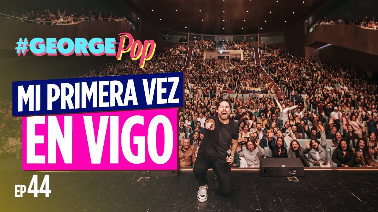 ¡Mi primera función en Vigo fue Sold Out! 😍 George Harris en Vigo, Galicia 🇪🇸 George Pop