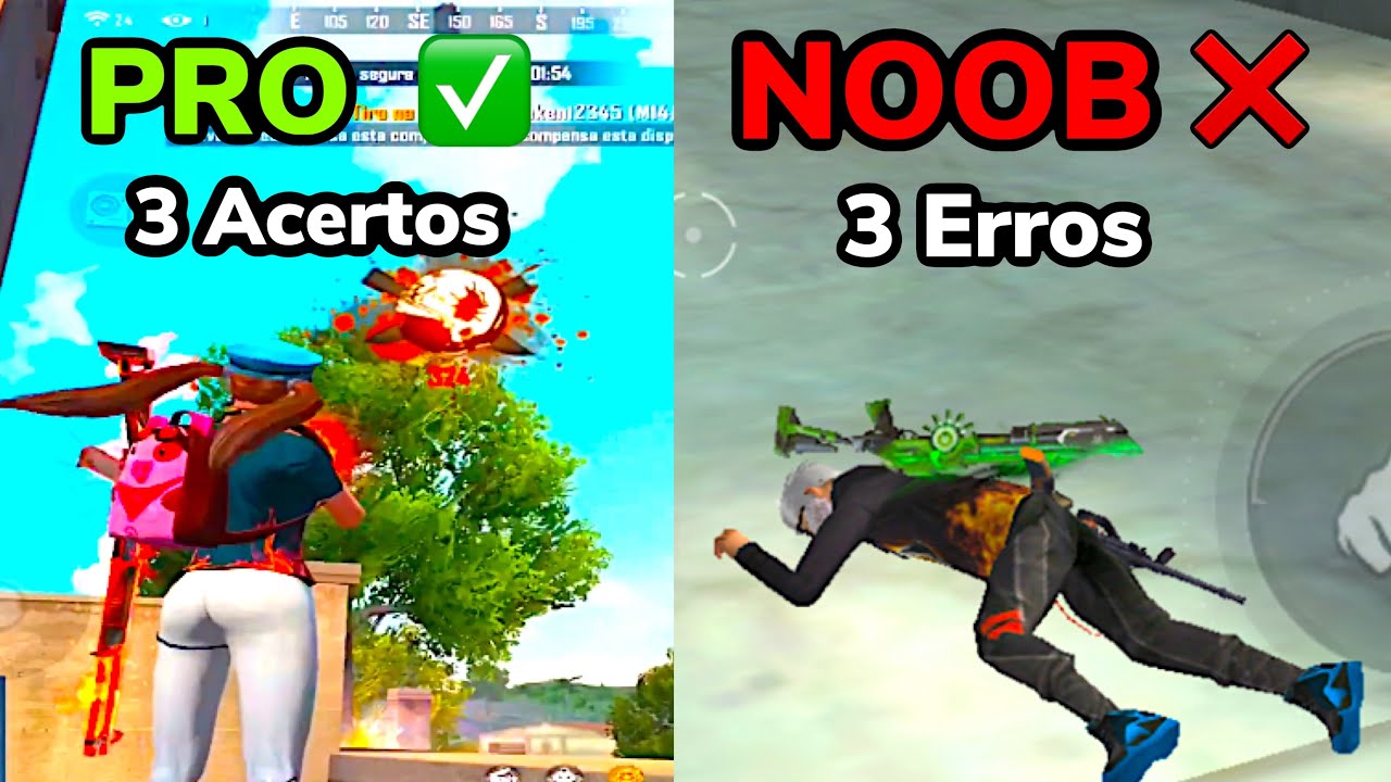 TOP 3 PIORES ERROS QUE TE FAZ RUIM! MUDE ISSO AGORA #2 FREE FIRE