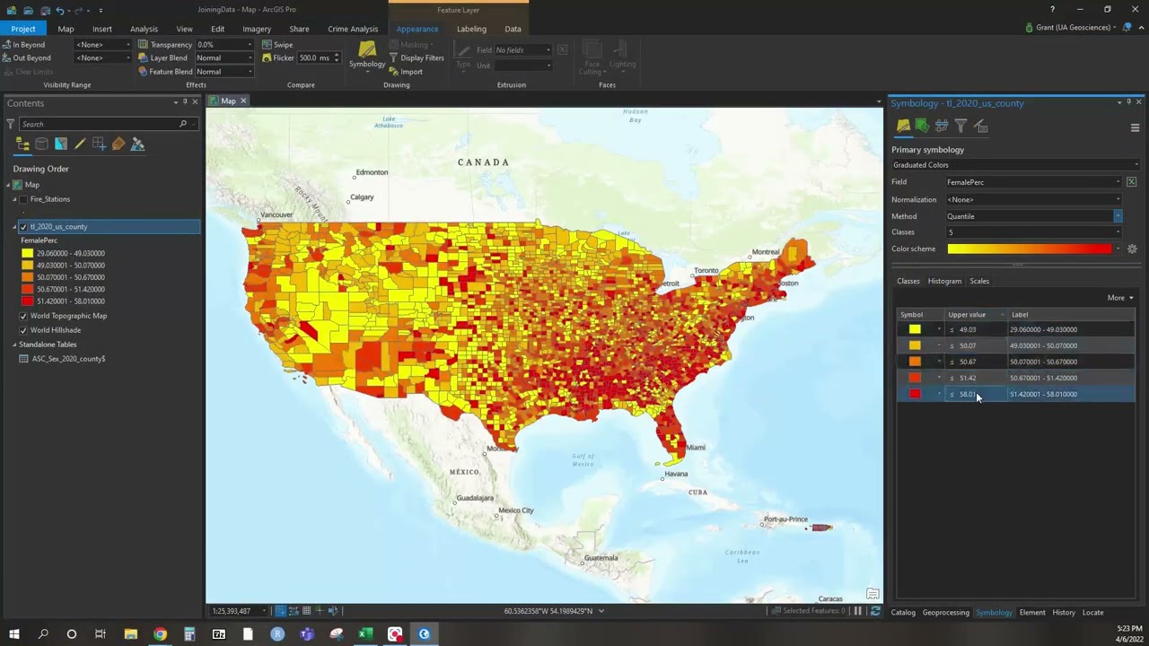 ArcGIS Pro Table Join and Spatial Join