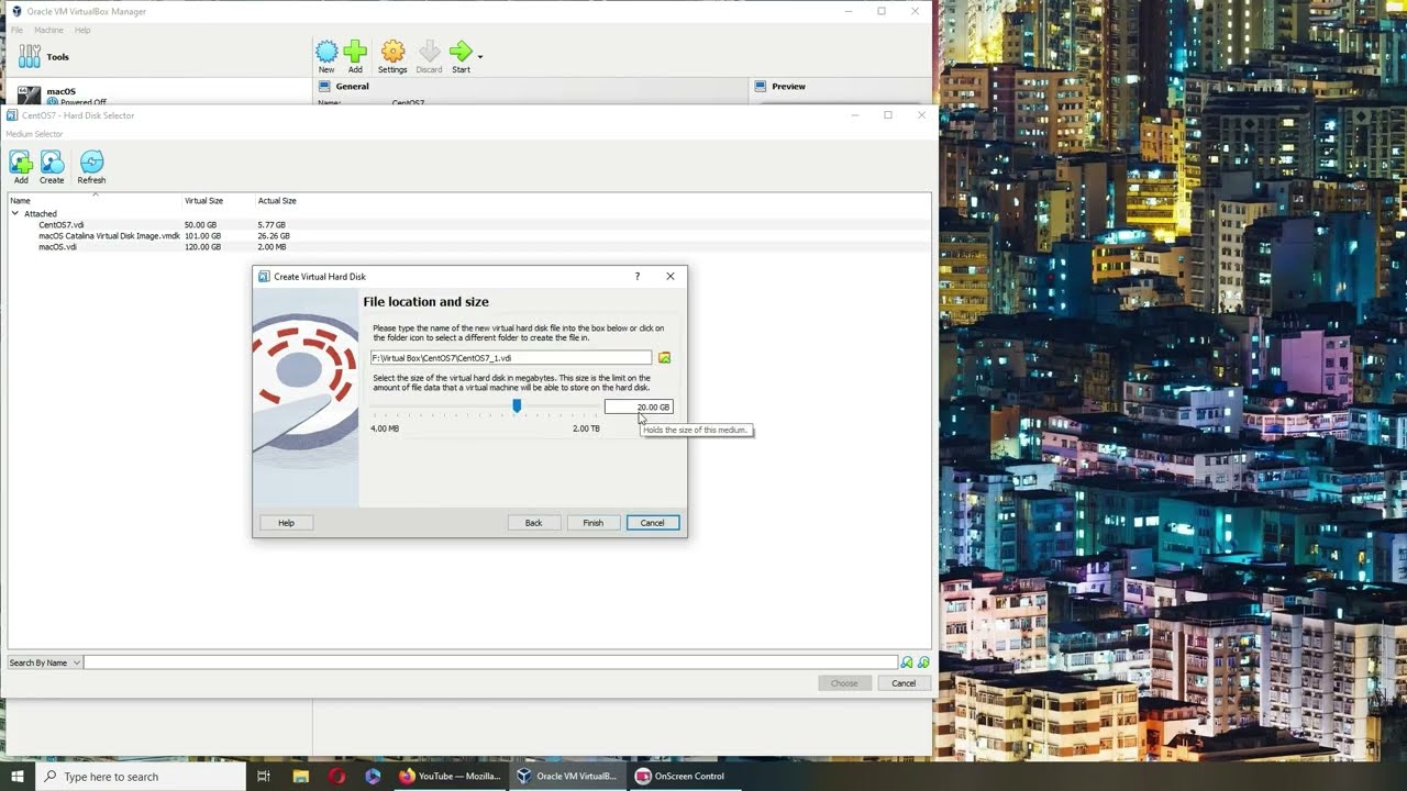 How to add New Virtual Disks to Virtual Box VM