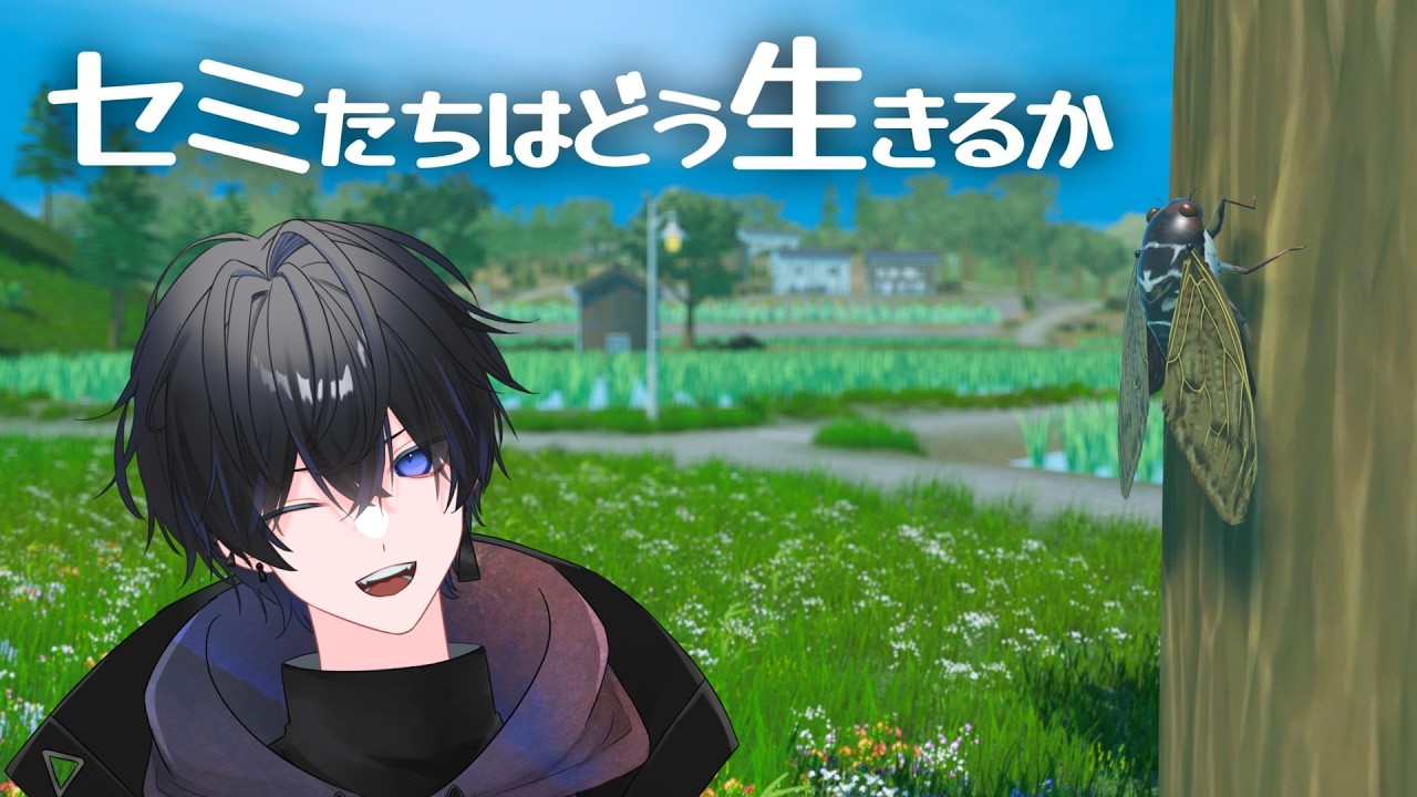【セミたちはどう生きるか】セミの一生？生き抜いてやるぜ🤟🏻✨【初見さん歓迎】