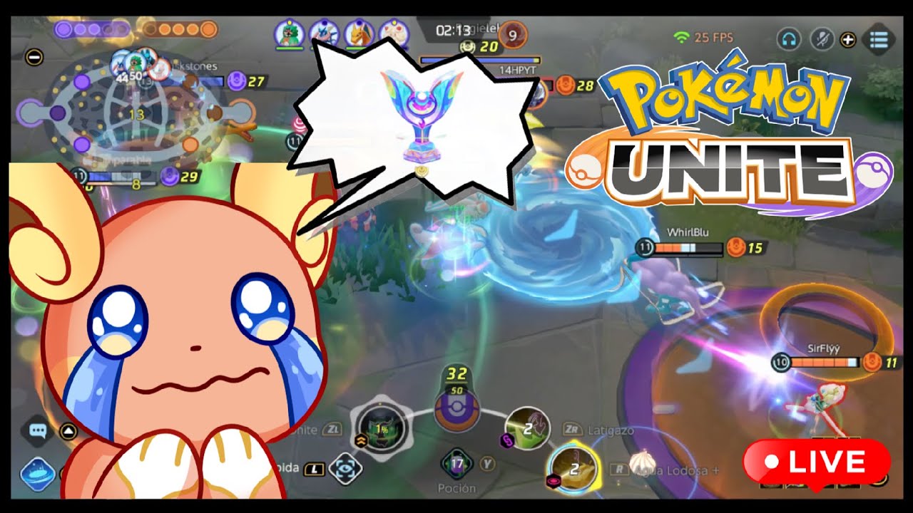 POKEMON UNITE RANDOMLOCKE ❤️│ Rankeds 🏆