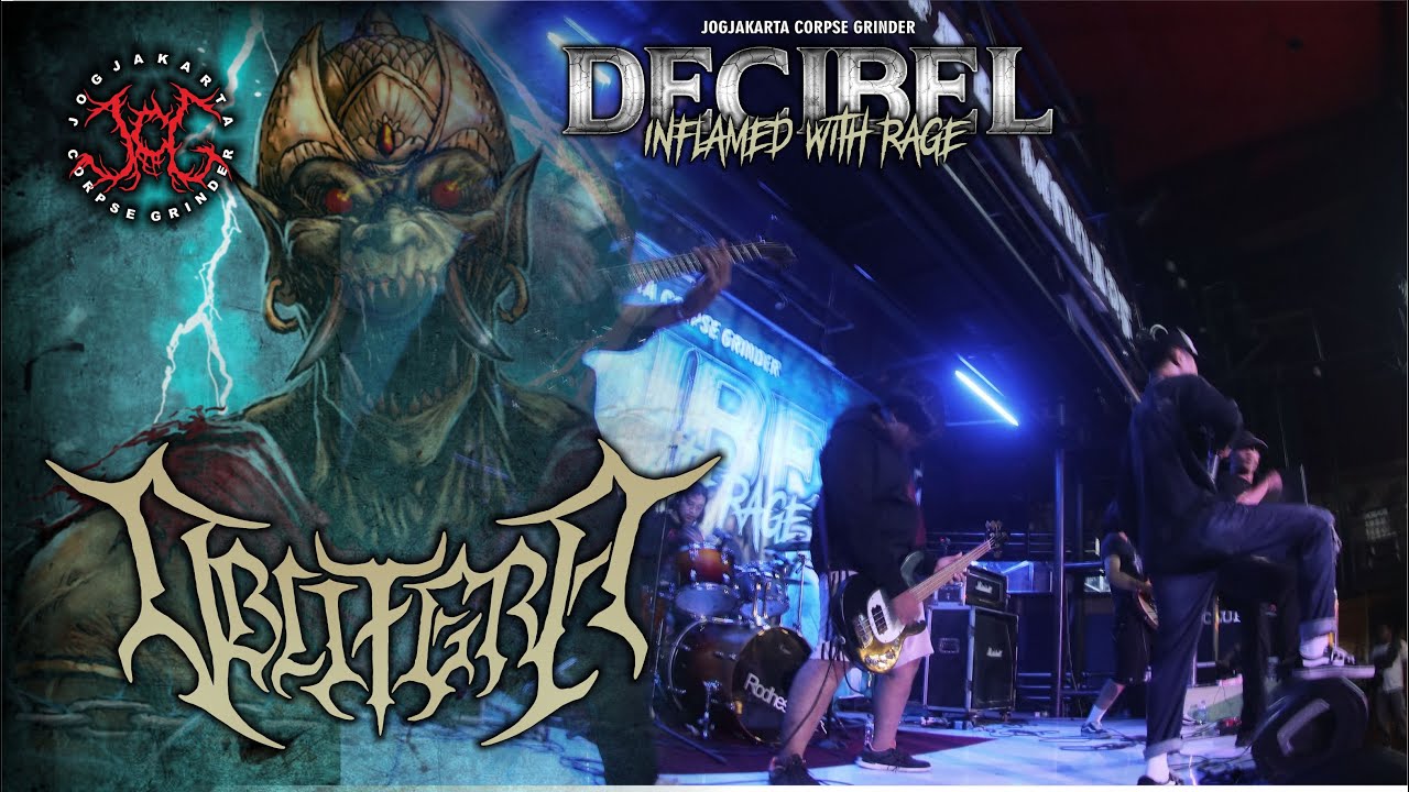OBLITERA LIVE IN DECIBEL 3 JOGJAKARTA CORPSE GRINDER