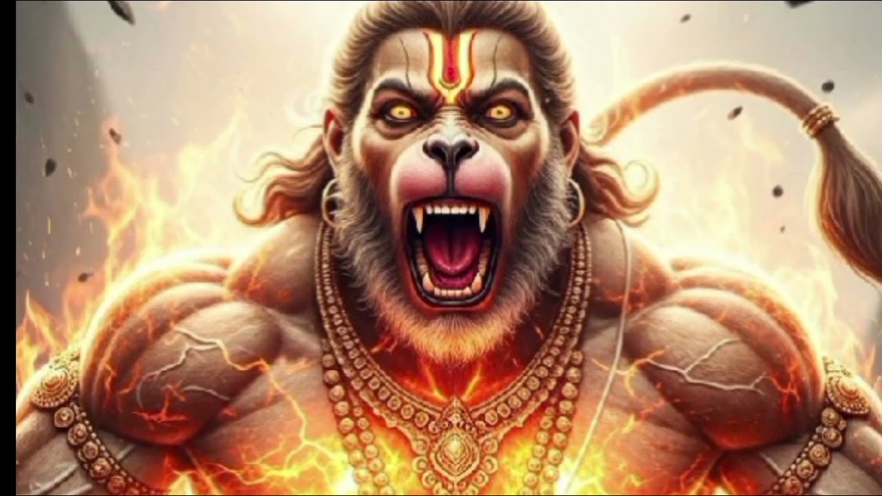 Jai Hanuman, fearless and true,With Ram’s holy name, we call on you.