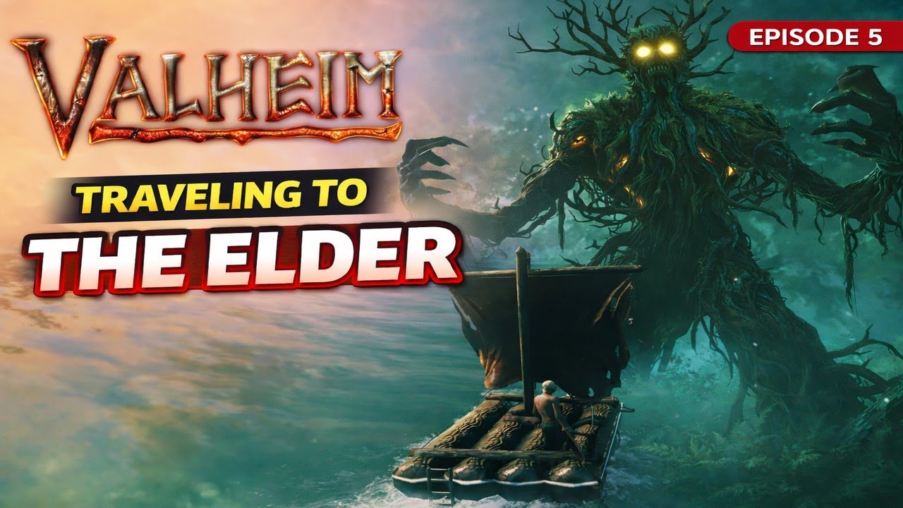 Valheim EP 05 TRAVELING TO THE ELDER