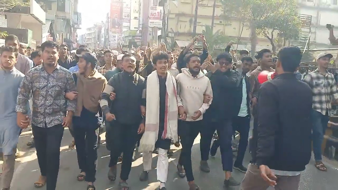 ইনকিলাব ইনকিলাব স্লোগানে মুখরিত সিলেটের জিন্দাবাজার পয়েন্ট #fb #foryoupagereels #TopNewsToday 