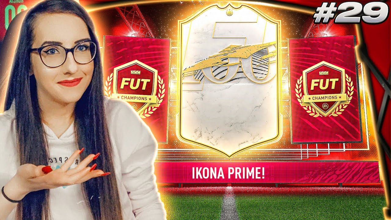 TRAFIŁAM IKONĘ PRIME W MOICH NAGRODACH ZA FUT CHAMPIONS!! - FIFA 21 RtG [#29]