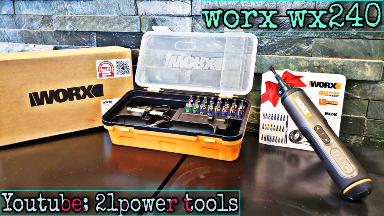 worx wx 240 cordless screwdriver