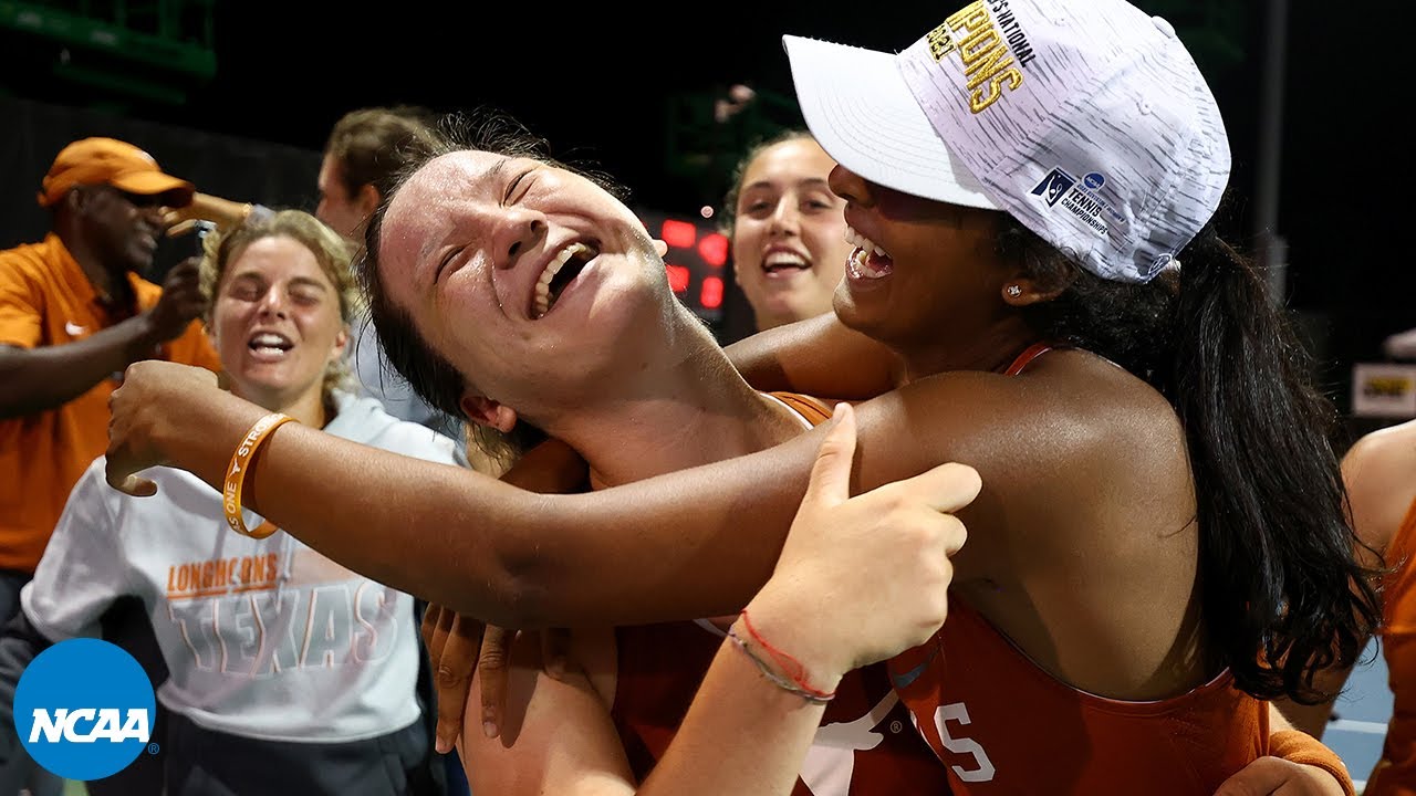 Dramatic final set in 2021 NCAA women's tennis championship