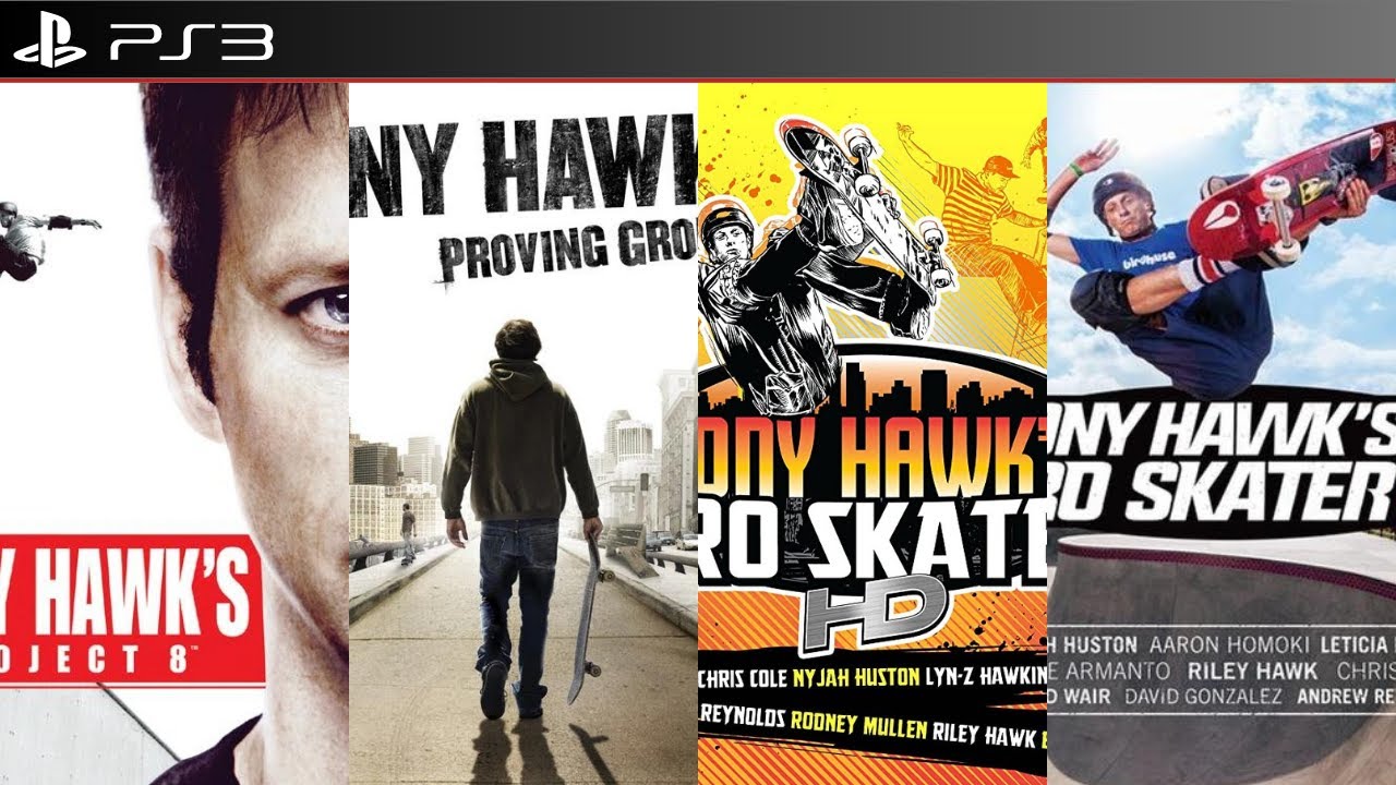 Tony Hawk Games for PlayStation 3