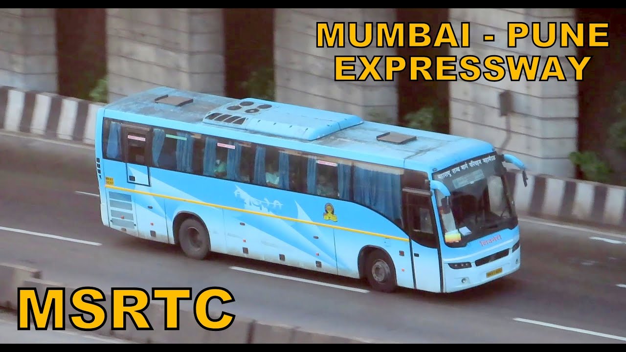 MSRTC Buses on Mumbai Pune Expressway | Shivneri Shivshahi Vithai Hirkani | Khandala Lonavala NH4