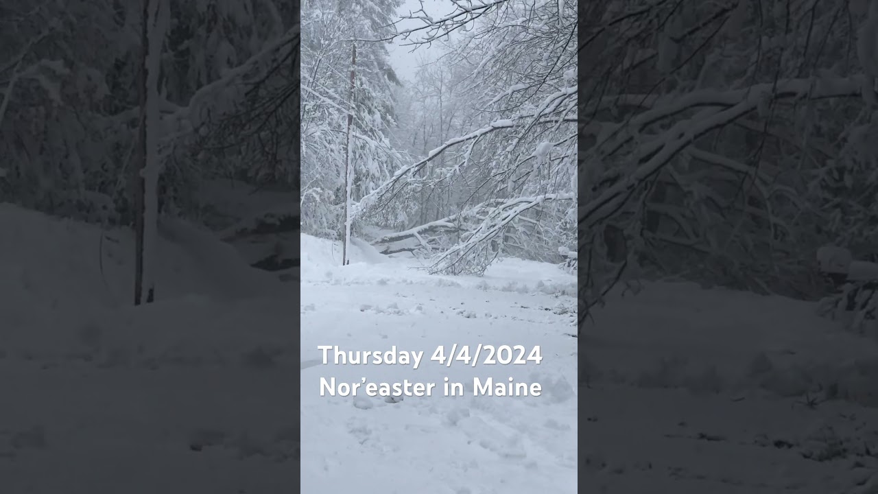 April Nor’easter… Thursday 4/4/2024 