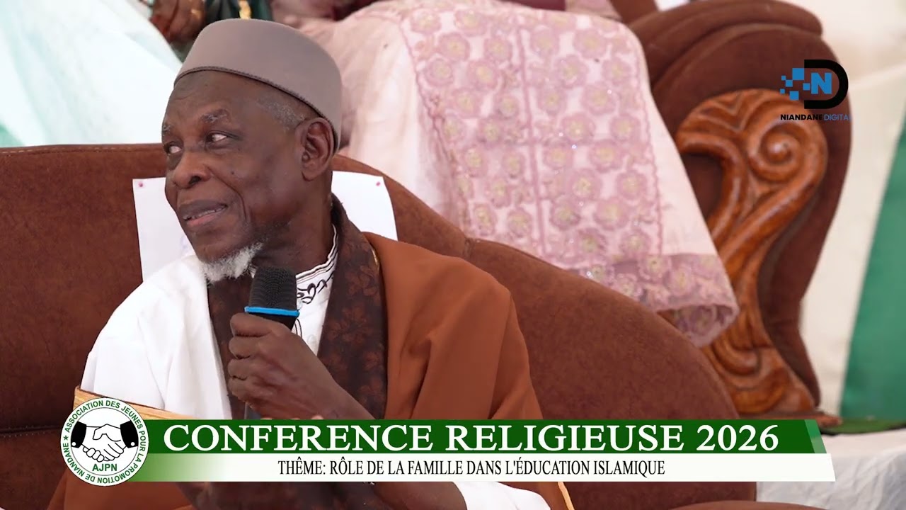 Conférence religieuse Ajpn 2026, intervention de Oustaz Mouhamadou Diaga