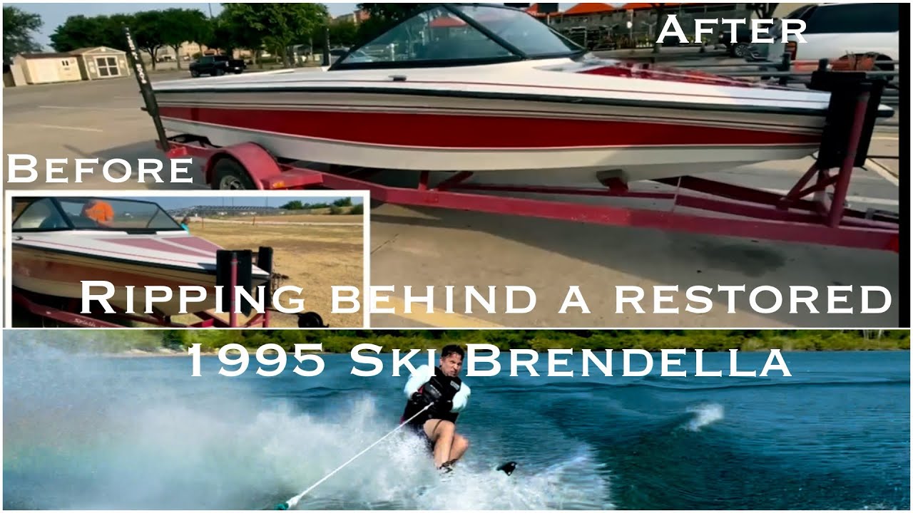 Ripping Behind a Restored Ski Brendella