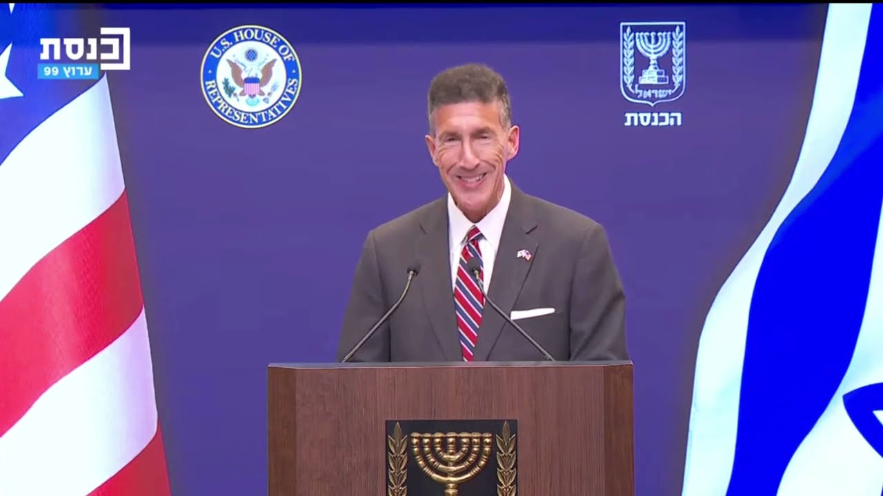 Congressman Kustoff Delivers Historic Address at the Israeli Knesset