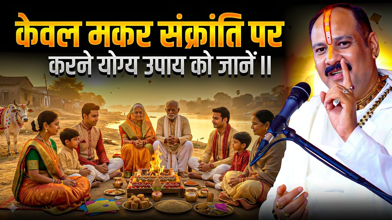केवल मकर संक्रांति पर करने योग्य उपाय को जानें ॥ @panditpradeepmishraofficial 