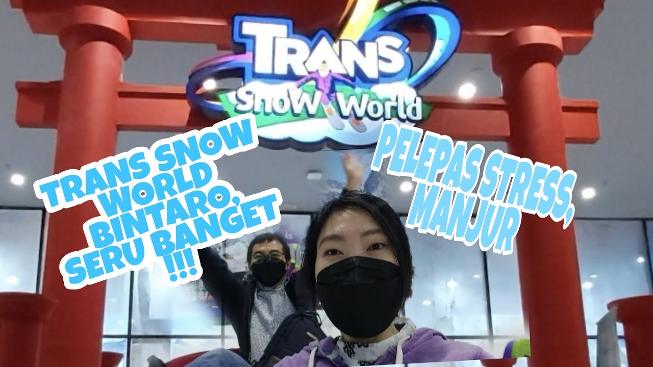 MAIN SALJU DI TRANS SNOW WORLD BINTARO, SERU BANGET!!!!