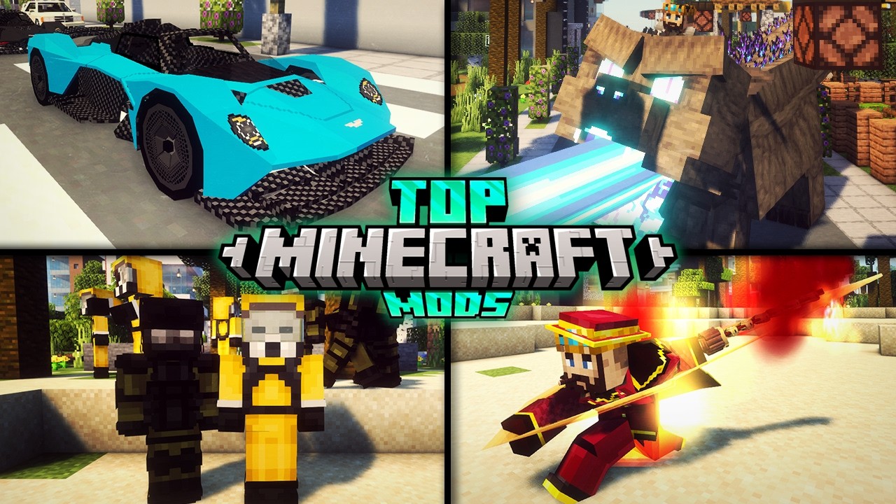 Топ-10 модов для Minecraft 1.20.1 (Forge/Fabric)