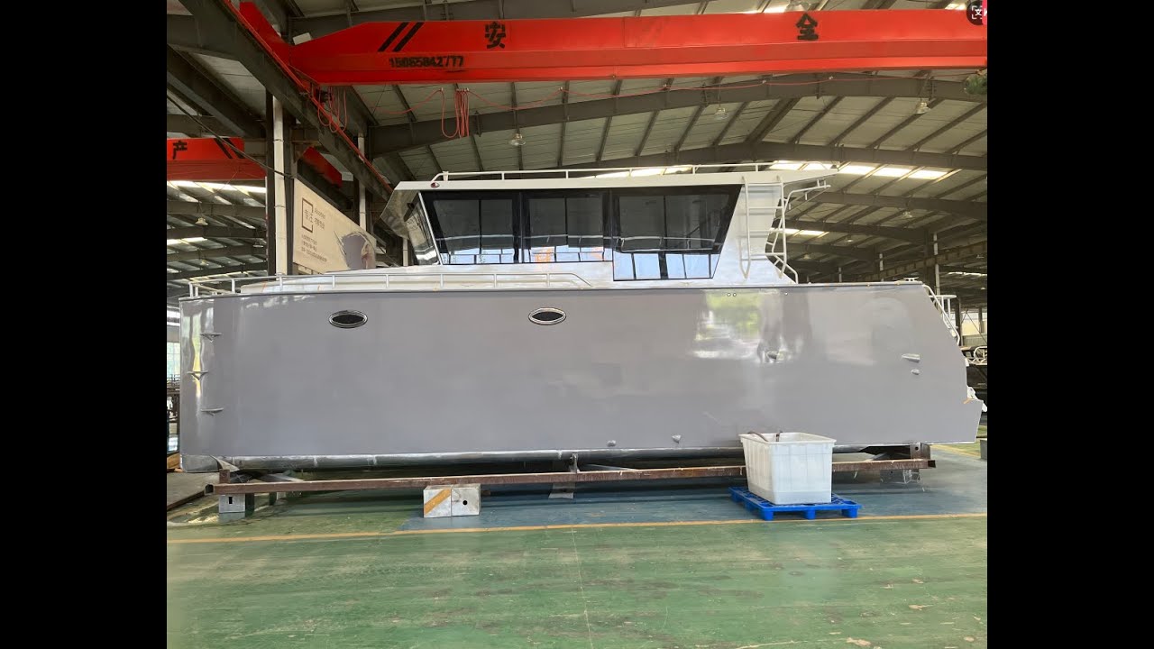 Aluminum Catamaran 33ft | High-Performance Streamlined Design for Sailing, Crusing & Tourism!