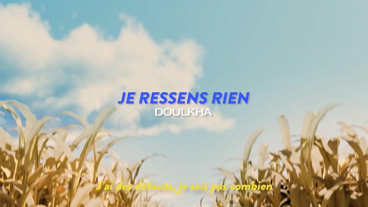 Doulkha - Je ressens rien (Visualizer)