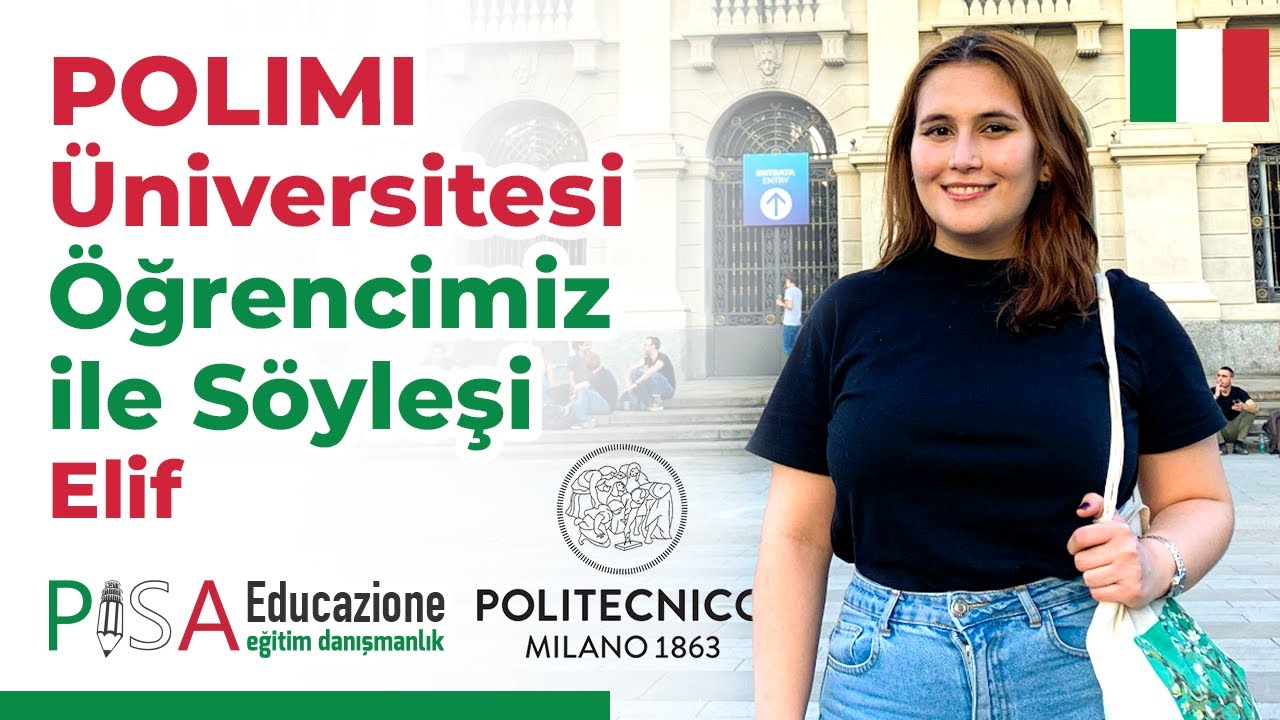 Politecnico di Milano Üniversitesinde Eğitim Alan Öğrencimiz ile Röportajımız