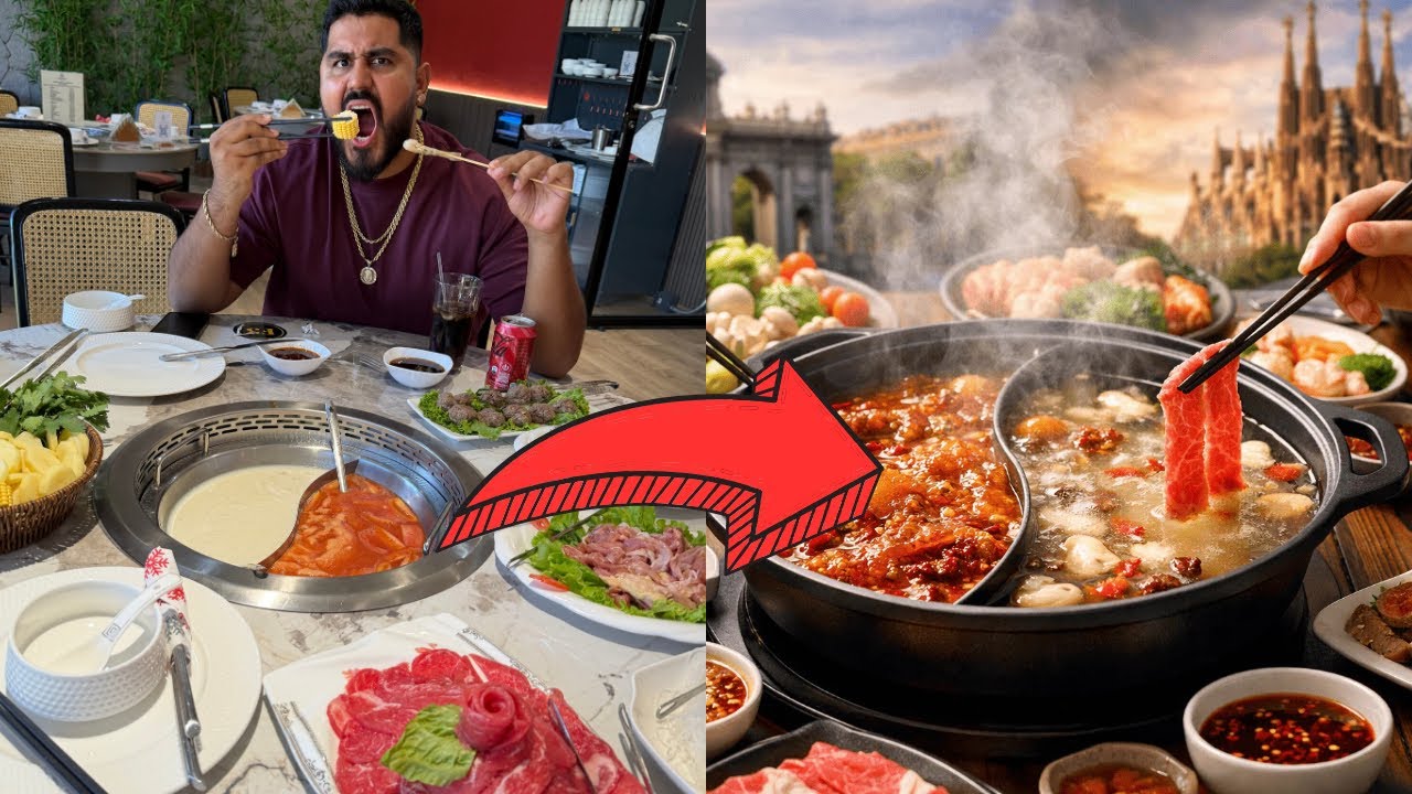 MI PRIMERA VEZ EN UN RESTAURANTE HOT POT CHINO (nueva intro del canal)