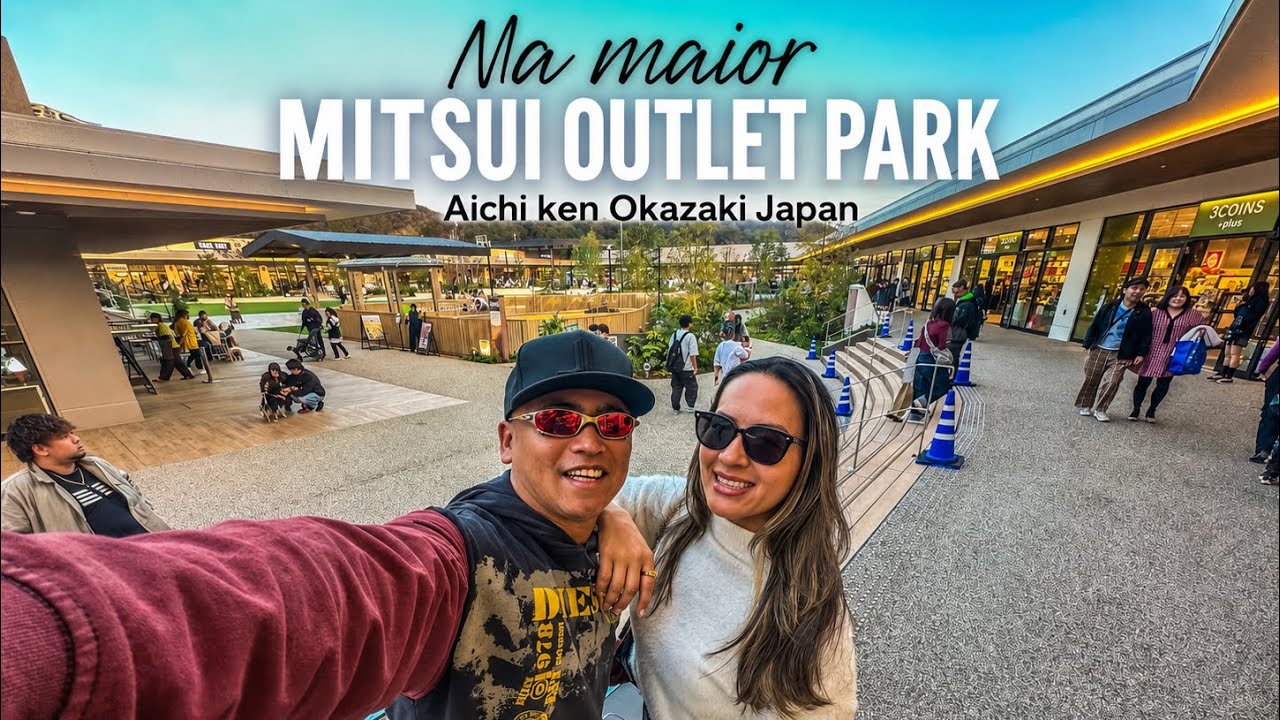 A Nova Maior Outlet Park do Japão Okazaki 2025 三井アウトレットパーク岡崎