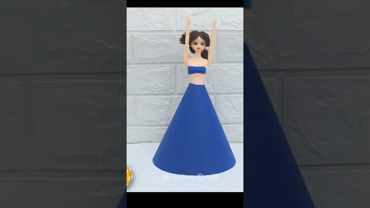 4 DIY Doll Makeover Transformations || Gorgeous Barbie Doll Dresses || BARBIE DOLL HACKS #shorts