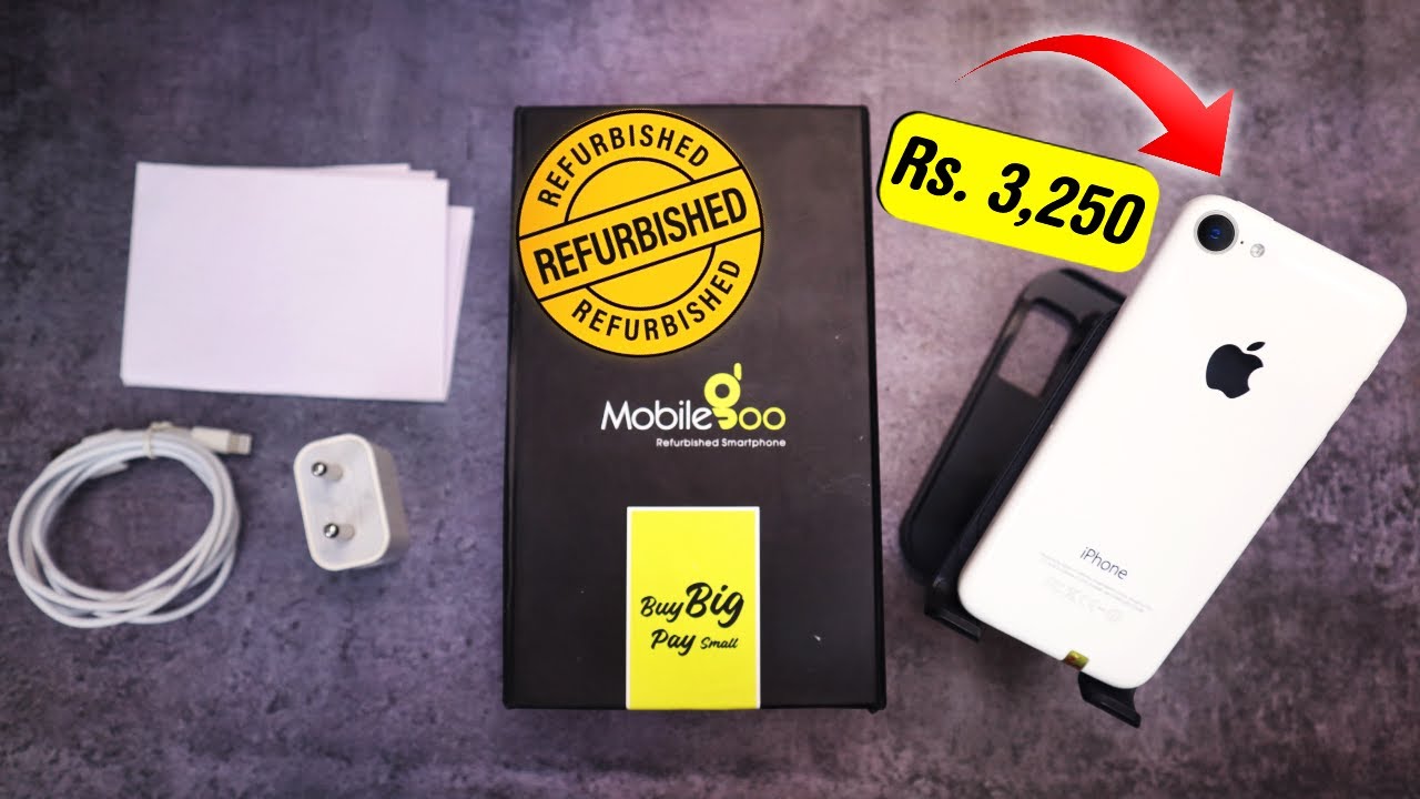 Refurbished iPhone From MobileGoo In Just Rs.3250 | Unboxing & Full Review | Superb Condition!