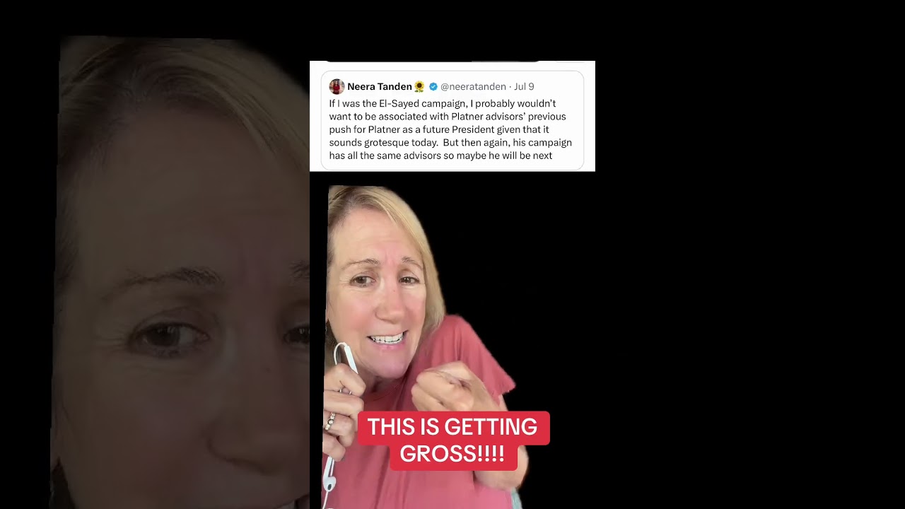 #greenscreen 7/10/26: The Democratic establishment, that has used a lack of morals and integrity