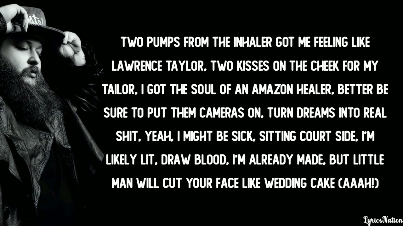 Action Bronson - The Chairman's Intent (lyrics)