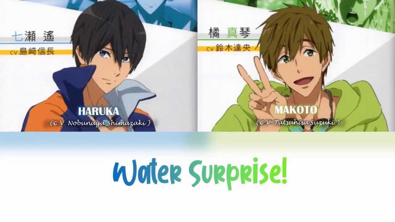 Water surprise - Haruka & Makoto [KAN/ROM/ Sub español]