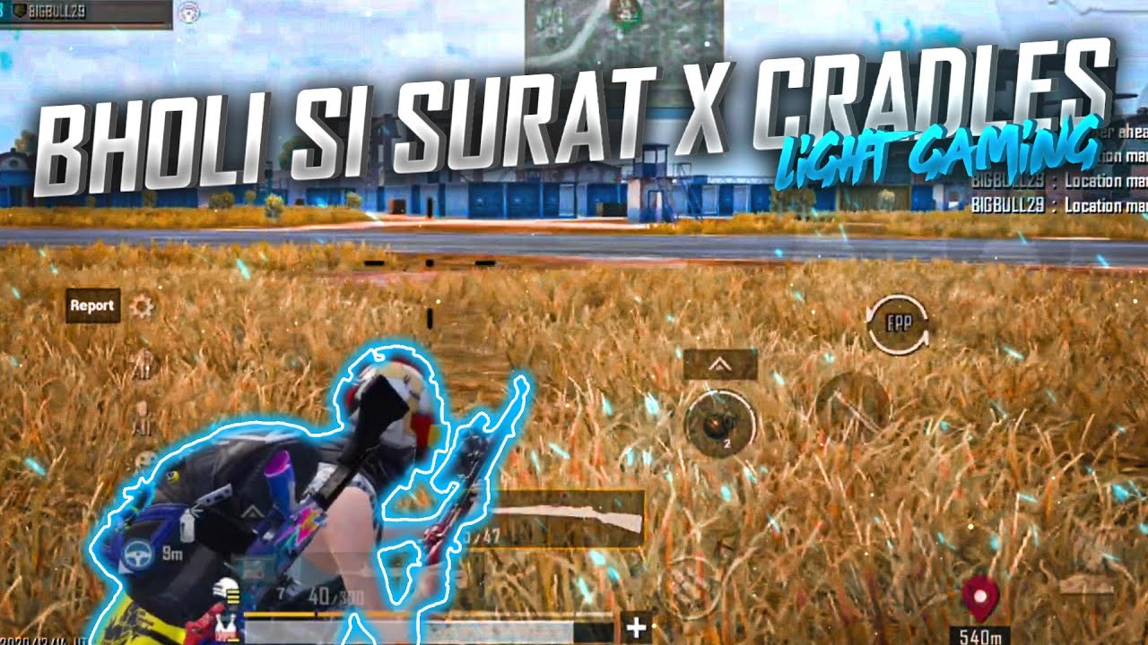 BHOLI SI SURAT X CRADLES | LIGHTGAMING | POCO X2 | #PUBGMOBILE