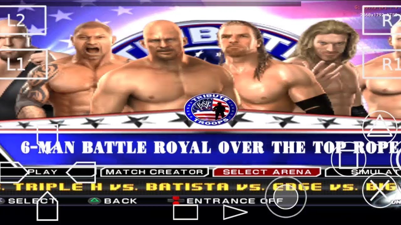 BATTLE ROYAL SIX MAN MATCH WWE (Android) #wwe #gameplay 