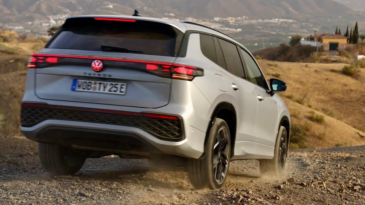 New VOLKSWAGEN TAYRON 2025 - OFF-ROAD DRIVING