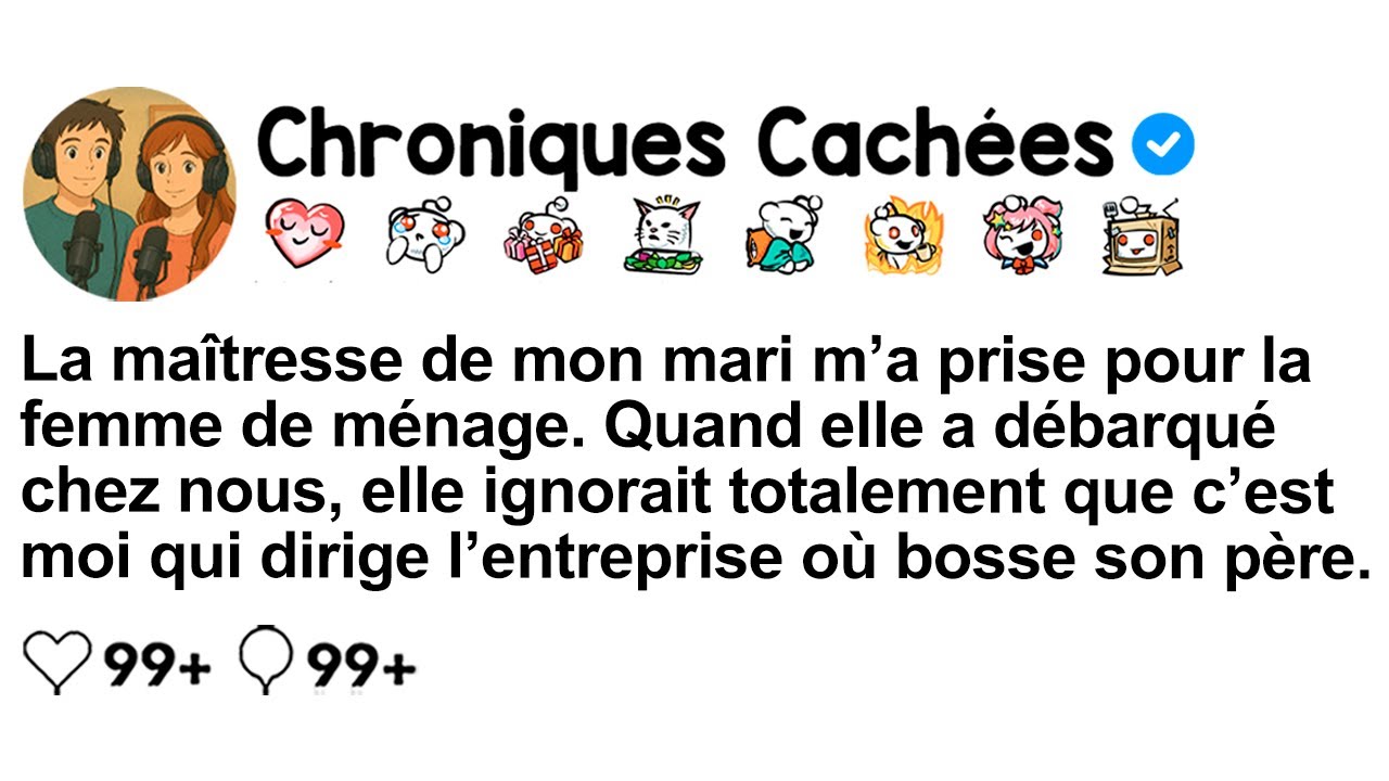 [COMPLET] La maîtresse de mon mari m’a traitée d’employée en arrivant chez nous.