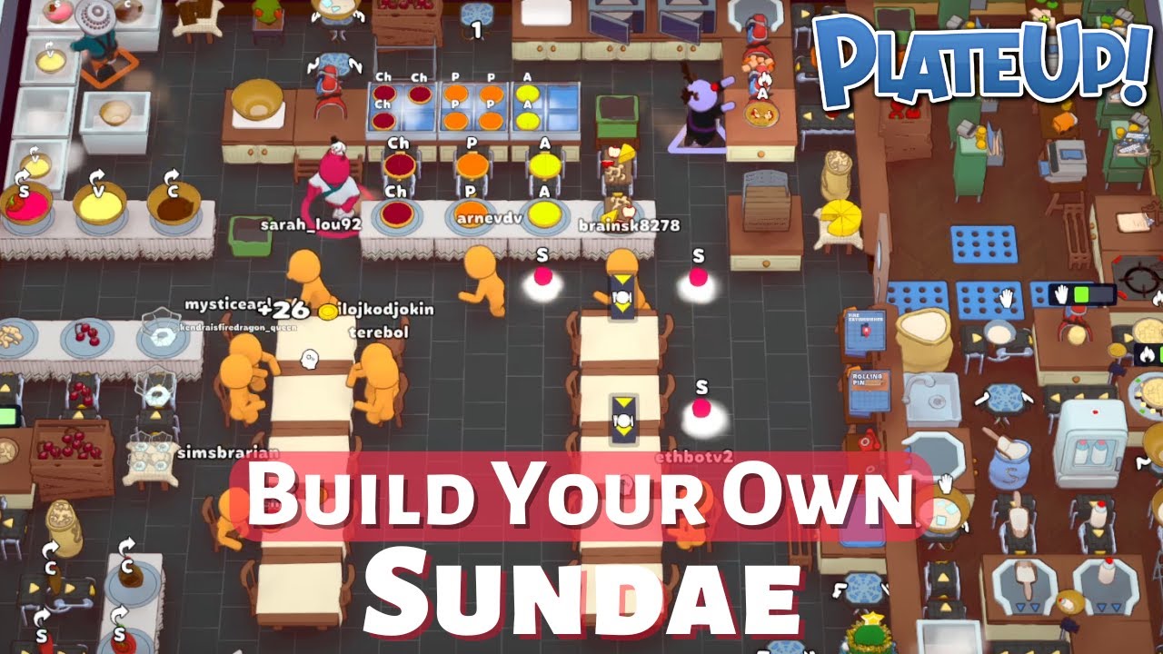 PlateUp! Build Your Own Sundae