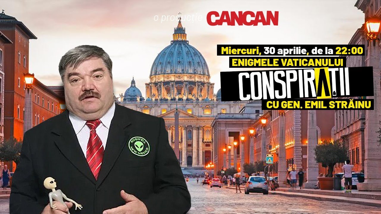 SECRETELE INTERZISE ALE VATICANULUI – CE ASCUND ARHIVELE? | CONSPIRAȚII CU GEN. EMIL STRĂINU