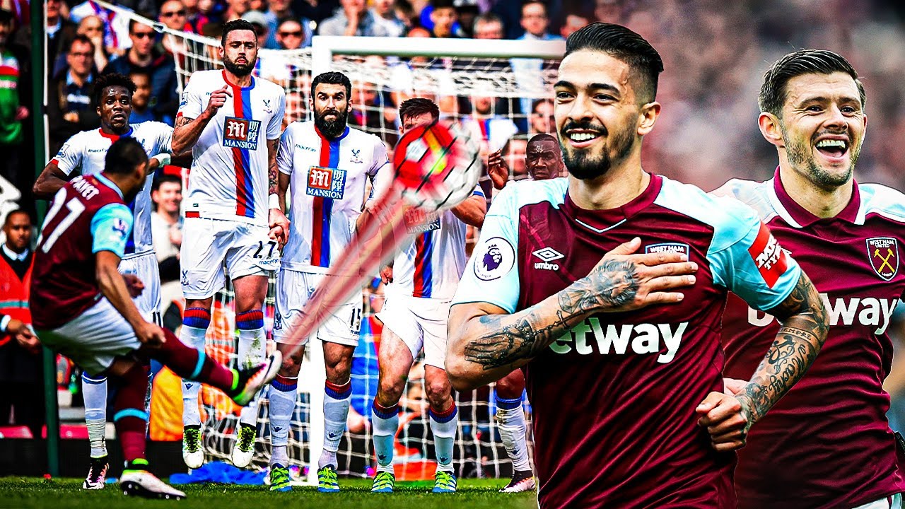 🎯 The BEST Free Kicks in West Ham United History! ⚽