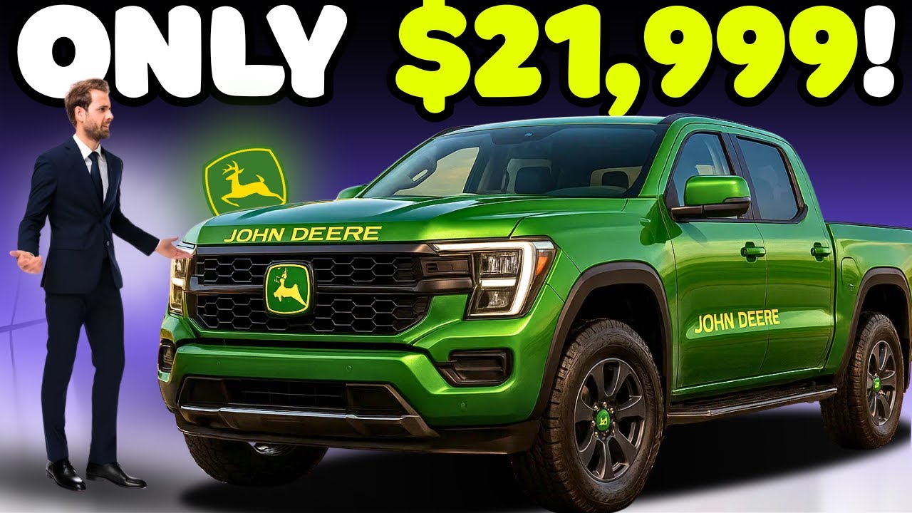 John Deere Announces NEW 2026 Pickup Truck & Shocked The Entire Car Industry!