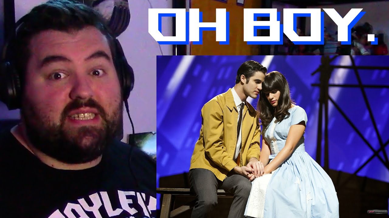 Lawd they gettin frisky! - Singer reaction to GLEE 3x5 (THE FIRST TIME)