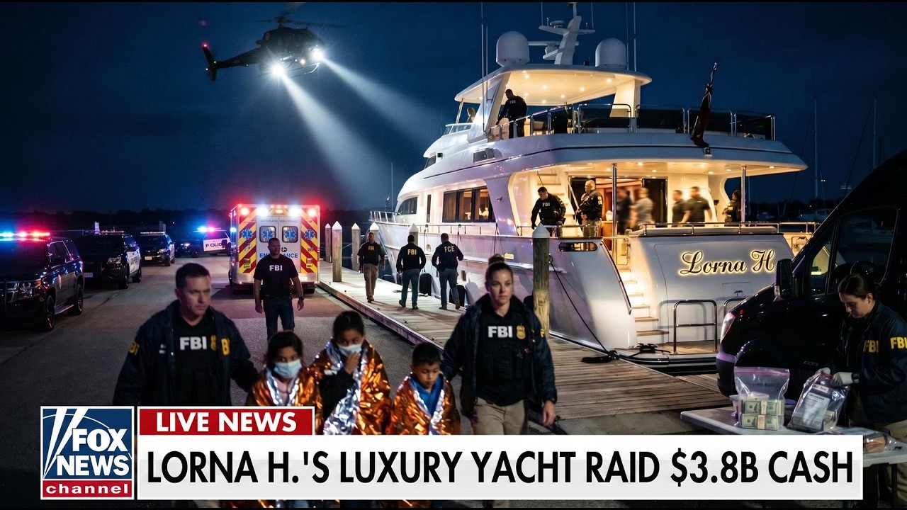 Breaking News:FBI & ICE Seize Lorna H.&rsquo;s $3.8B Yacht &mdash; 147 Children Rescued from Trafficking Ring!