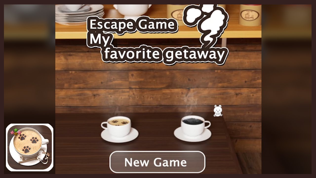 My Favorite Getaway Walkthrough (STUDIO WAKABA) | 脱出ゲーム コーヒー香る隠れ家からの脱出
