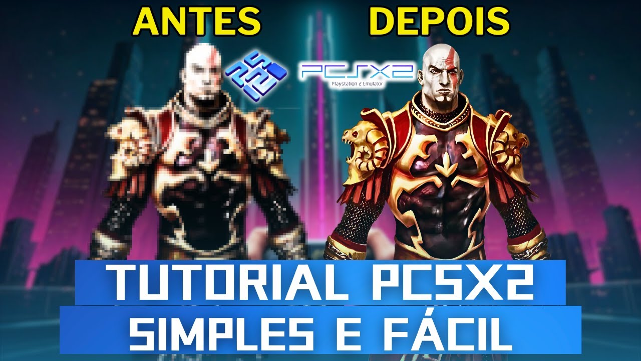 Como COLOCAR TEXTURAS HD no PCSX2 | Texturas em HD no GOD OF WAR
