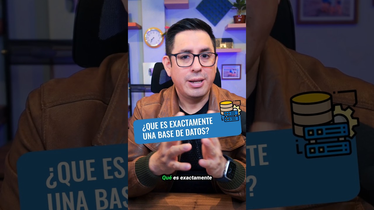¿Qué es exactamente una base de datos?