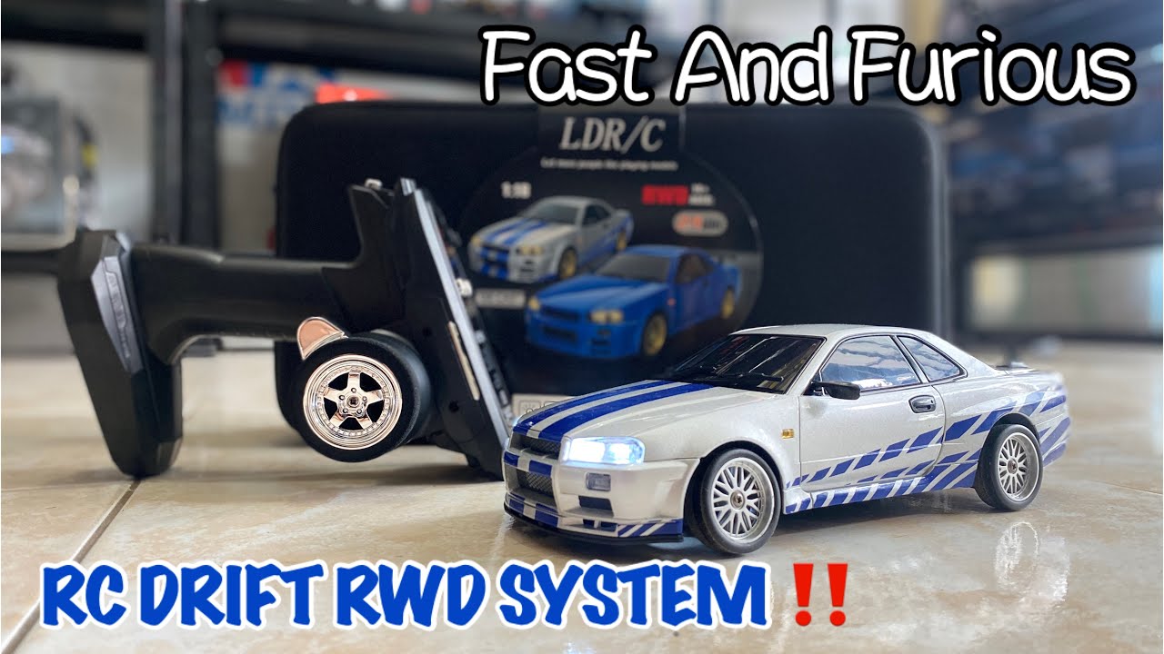 RC DRIFT RWD TERMURAH ‼️ LDRC GTR R34