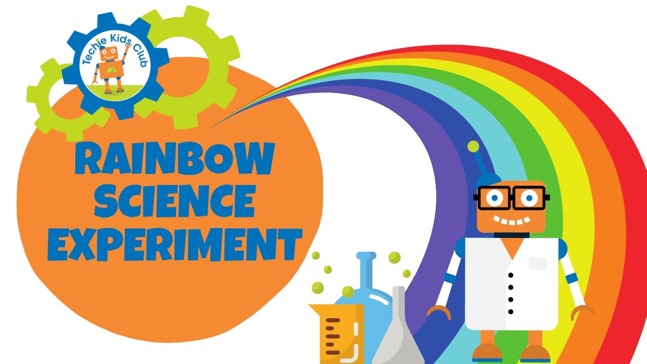 Rainbow Science Experiment by Techie Kids Club