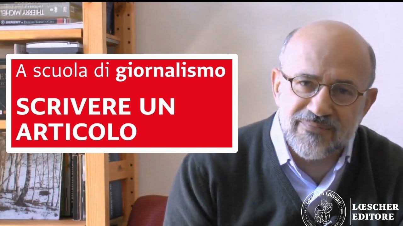 A scuola di giornalismo - Scrivere un articolo