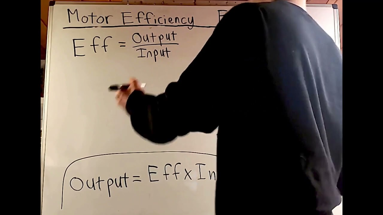 Motor Efficiency Formulas